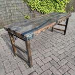 Stoere oude markttafel uit India | Pimpskuorke Ureterp, Ophalen