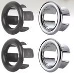 Overloopring Wastafel - Chroom/Kunststof, Ophalen of Verzenden, Nieuw, Chroom, Wastafel