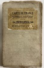 Antieke Carte de France nostalgische route kaart op canvas, Ophalen of Verzenden