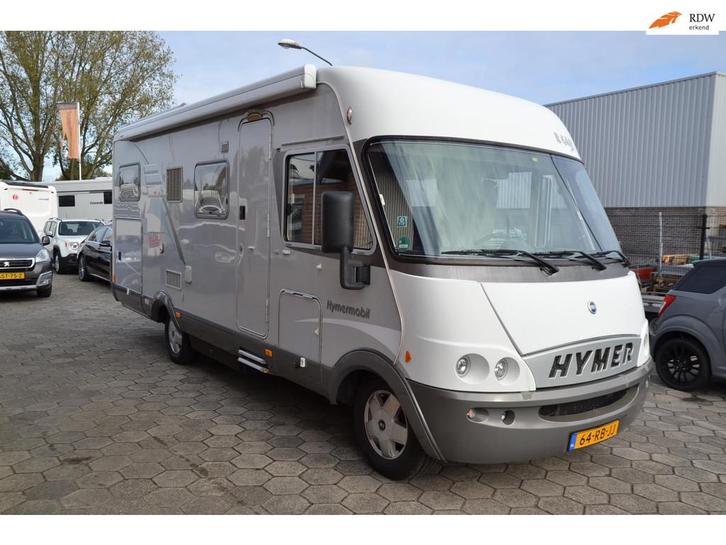 Hymer Eriba B 644 - Automaat - 2x airco - Hefbed - Navi+cama, Caravans en Kamperen, Campers, Bedrijf, tot en met 6, Integraal