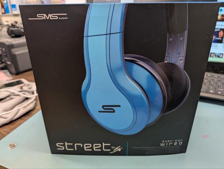 SMS Audio Street by 50 Cent Hoofdtelefoon | Nieuw(Geen seal), Audio, Tv en Foto, Koptelefoons, Nieuw, Op oor (supra aural), Overige merken