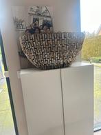 Schelpenvaas decoratie schaal, Overige materialen, Schaal, Ophalen of Verzenden, Zo goed als nieuw