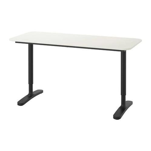 Ikea Bureau Bekant 160x80 hoogte verstelbaar, Huis en Inrichting, Bureaus, Gebruikt, Bureau, In hoogte verstelbaar, Ophalen