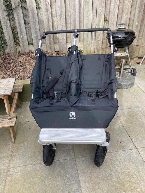 Dubbele wandelwagen, Kinderen en Baby's, Kinderwagens en Combinaties, Gebruikt, Kinderwagen, Overige merken, Duowagen, Ophalen