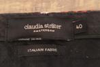 Claudia Strater prachtige broek zwart bloem maat 40, Kleding | Dames, Broeken en Pantalons, Maat 38/40 (M), Verzenden, Zwart, Zo goed als nieuw