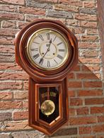 wandklok art deco regulator, Ophalen of Verzenden