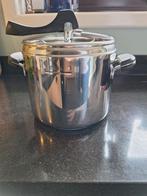 Lagostina snelkookpan 18/10 5 liter, Huis en Inrichting, Ophalen of Verzenden, Zo goed als nieuw, Rvs