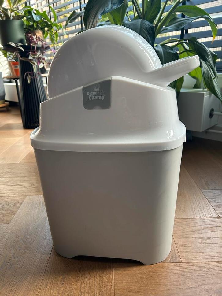 Diaper Champ Luieremmer te koop!, Kinderen en Baby's, Badjes en Verzorging, Zo goed als nieuw, Luieremmer, Overige merken, Standaard