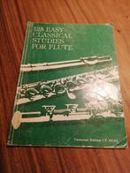 125 easy classical studies for flute, Muziek en Instrumenten, Bladmuziek, Les of Cursus, Ophalen of Verzenden, Zo goed als nieuw