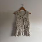 Bohemian Flower Gilet Vestje, Wit, Ophalen of Verzenden, Zo goed als nieuw, Vintage
