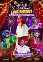 4x 1e rang kaarten Grote Sint Live Show, 23-11-2025 12 uur!, Drie personen of meer, November