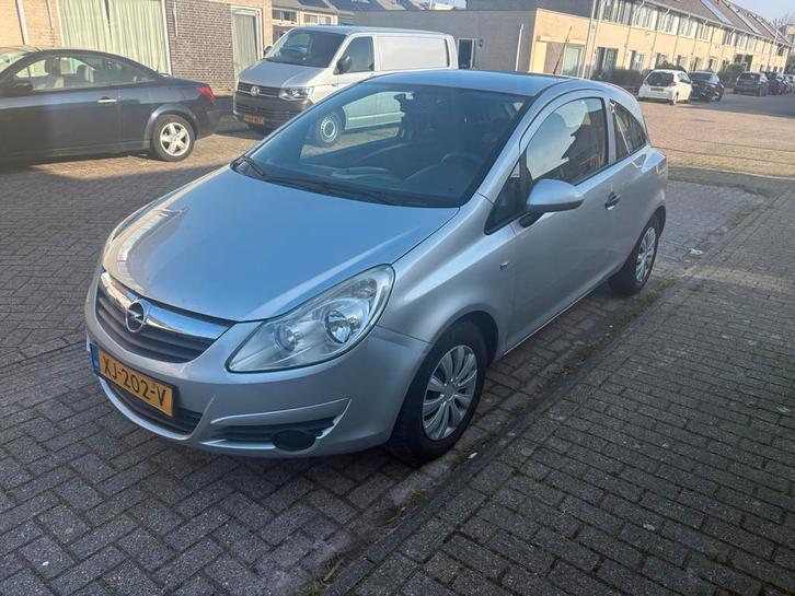 Opel Corsa 1.0 12V 3D 2009 Grijs, Auto's, Opel, Particulier, Corsa, Benzine, B, Hatchback, Handgeschakeld, Geïmporteerd, Zilver of Grijs
