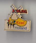Bowling Nederland pin Molen, Verzamelen, Speldjes, Pins en Buttons, Gebruikt, Niet vindbaar, Niet vindbaar, Speldje of Pin