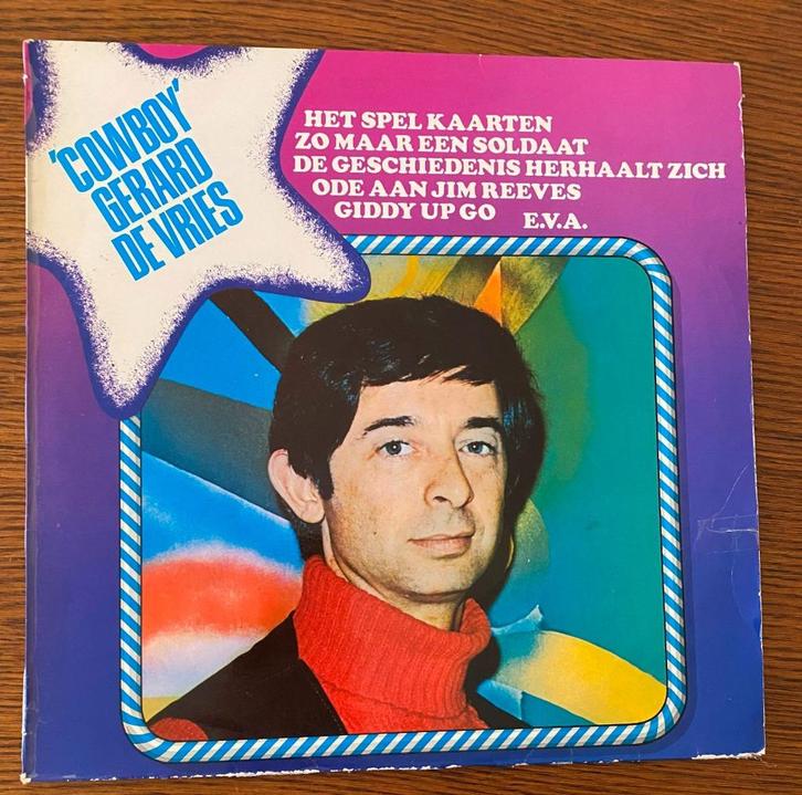 LP Cowboy Gerard de Vries, Cd's en Dvd's, Vinyl | Country en Western, Gebruikt, 12 inch, Ophalen of Verzenden