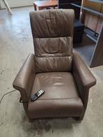 Elektrische Sta-op Stoel, Ophalen, Gebruikt, Leer, 50 tot 75 cm