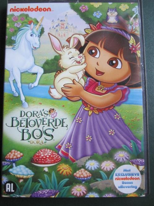 Dora's Betoverde Bos, Cd's en Dvd's, Dvd's | Tekenfilms en Animatie, Zo goed als nieuw, Amerikaans, Tekenfilm, Alle leeftijden