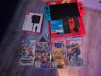 Nintendo Switch + Games, Ophalen of Verzenden, Gebruikt, Switch Original