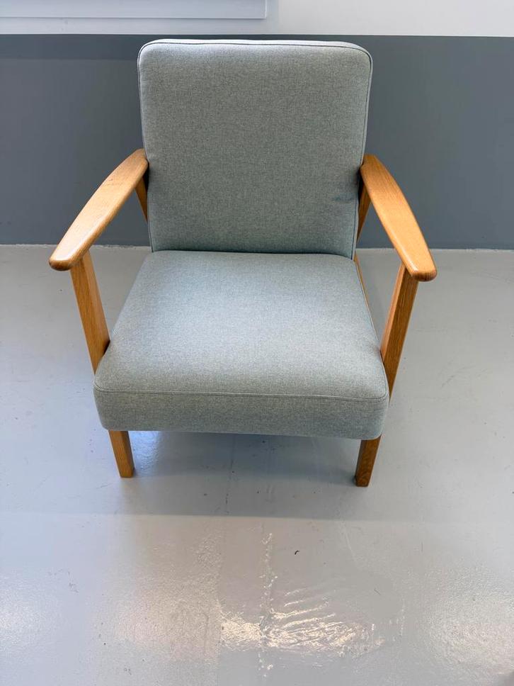 IKEA EKENÄSET Stoel - Retro Design, Huis en Inrichting, Fauteuils, Gebruikt, Hout, 50 tot 75 cm, Minder dan 75 cm, Ophalen