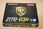 Gigabyte GA-Z170-D3H moederboard + Intel I5 processor 6e gen, Gebruikt, DDR4, Ophalen of Verzenden, ATX