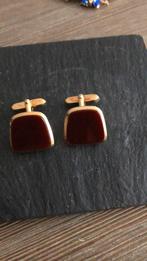 Vintage manchetknopen, Sieraden, Tassen en Uiterlijk, Manchetknopen, Ophalen of Verzenden, Zo goed als nieuw, Overige materialen