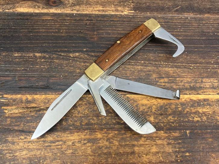 Vintage antiek Paardenmes zakmes mes, Caravans en Kamperen, Kampeergereedschap, Zo goed als nieuw, Ophalen of Verzenden