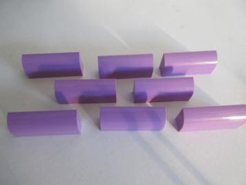 nr. 6863, Afgeronde stenen 1x4, lila beschikbaar voor biedingen