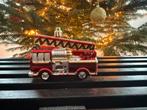 Brandweerauto brandweer ladderwagen kerst rood kerstbal, Ophalen of Verzenden