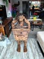 Afrikaanse houten lectuurbak, Huis en Inrichting, Ophalen