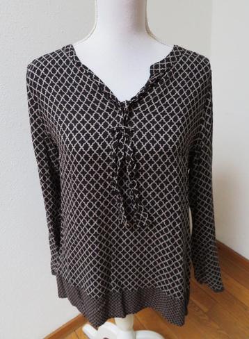 M88 COMMA nieuw blouse shirt bruin maat 38		 beschikbaar voor biedingen