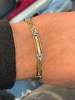 Prachtige 14 karaat gouden armband unisex 20.5 cm - nieuw, Sieraden, Tassen en Uiterlijk, Armbanden, Nieuw, Ophalen of Verzenden