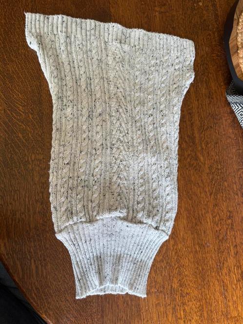 Adori gebreide trui Elton Grijs Hond 40cm, Dieren en Toebehoren, Hondenkleding, Zo goed als nieuw, Hondentrui, Ophalen of Verzenden