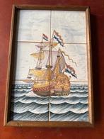 Tegeltableau VOC Schip, Antiek en Kunst, Ophalen of Verzenden