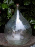 brocante, lichtgroene gistfles, 15 liter, Antiek en Kunst, Curiosa en Brocante, Ophalen of Verzenden