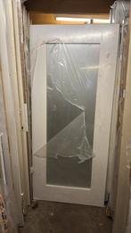 Verschillende Stompe paneeldeur 93x211.5 cm met glas, Ophalen, 80 tot 100 cm, Binnendeur, Nieuw