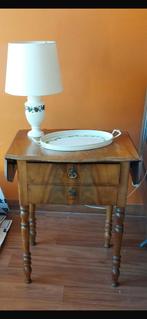 Wedgwood lamp en handgeschilderd dienblad, Overige materialen, Minder dan 45 cm, Ophalen of Verzenden, Zo goed als nieuw