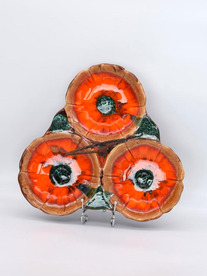 Vintage 1960s Franse Vallauris Aardewerk Kom, Handgemaakt, Antiek en Kunst, Antiek | Keramiek en Aardewerk, Ophalen of Verzenden