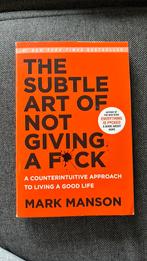 Mark manson- the subtle art of not giving a fuck, Ophalen of Verzenden, Zo goed als nieuw
