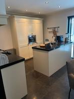 Nette keuken met Boretti oven en granieten blad, Ophalen, Hoekkeuken, Graniet of Steen, Crème