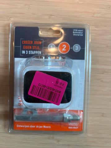 Nieuwe zwarte buitendeur deurgreep 2x! beschikbaar voor biedingen