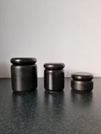 Set van 3 x Sicart Italy design potten Angelo Spagnolo 1970s, Ophalen of Verzenden