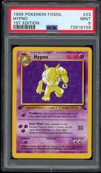 Hypno 1st Edition PSA 9 - 23/62 - Fossil 1999