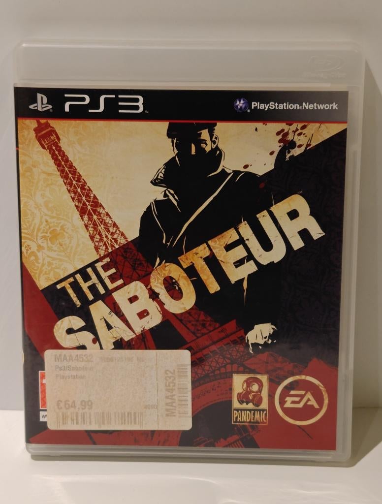 The Saboteur (PS3) | Zeldzaam | Complete Set | Topstaat, Avontuur en Actie, Vanaf 18 jaar, 1 speler, Ophalen of Verzenden
