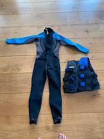 Wetsuit Surfpak zeilpak met zwemvest L146-154 Chest 74-79, Watersport en Boten, Watersportkleding, Ophalen of Verzenden, Gebruikt