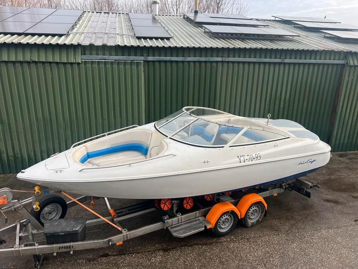 Criss craft bowrider speedboot boot omc opknapper, Watersport en Boten, Speedboten, Gebruikt, 3 tot 6 meter, Benzine, 120 tot 200 pk