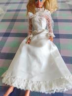 Vintage Barbie Bruidsjurk, Verzamelen, Poppen, Ophalen of Verzenden, Gebruikt