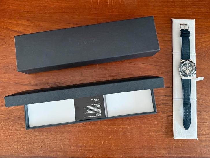 Q Timex horloge, Sieraden, Tassen en Uiterlijk, Horloges | Heren, Zo goed als nieuw, Polshorloge, Overige merken, Overige materialen