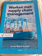 Werken met supply chain management isbn 9789001593537, Sociale wetenschap, Ophalen of Verzenden, Zo goed als nieuw, Carline van der Meer; Ad van Goor