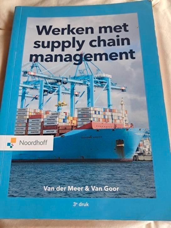 Werken met supply chain management isbn 9789001593537, Boeken, Wetenschap, Zo goed als nieuw, Sociale wetenschap, Ophalen of Verzenden