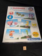 De nummers. Clementoni. €7,50, Cijfers., Educatief, Ophalen of Verzenden, Zo goed als nieuw