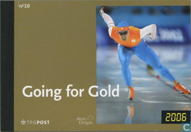 Nederland Prestigeboekje 10 postfris Schaatsen, Postzegels en Munten, Postzegels | Nederland, Postfris, Na 1940, Ophalen of Verzenden